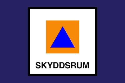 Skyddsrumsskylt