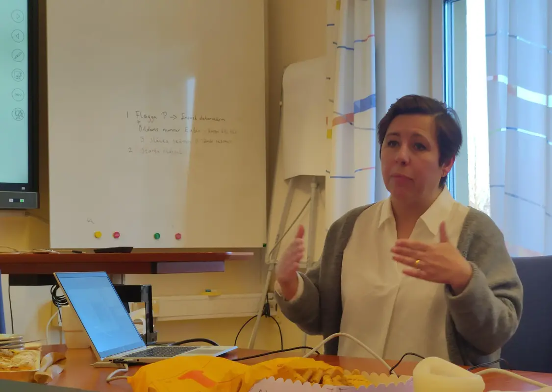 Madelene Rendlert, projektledare på samhällsbyggnadsförvaltningen
