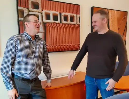 Göran Hillbom och Per Sverkersson